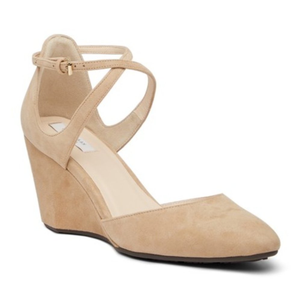 NEW Cole Haan Grand Zero Lacey Wedge Ankle Strap